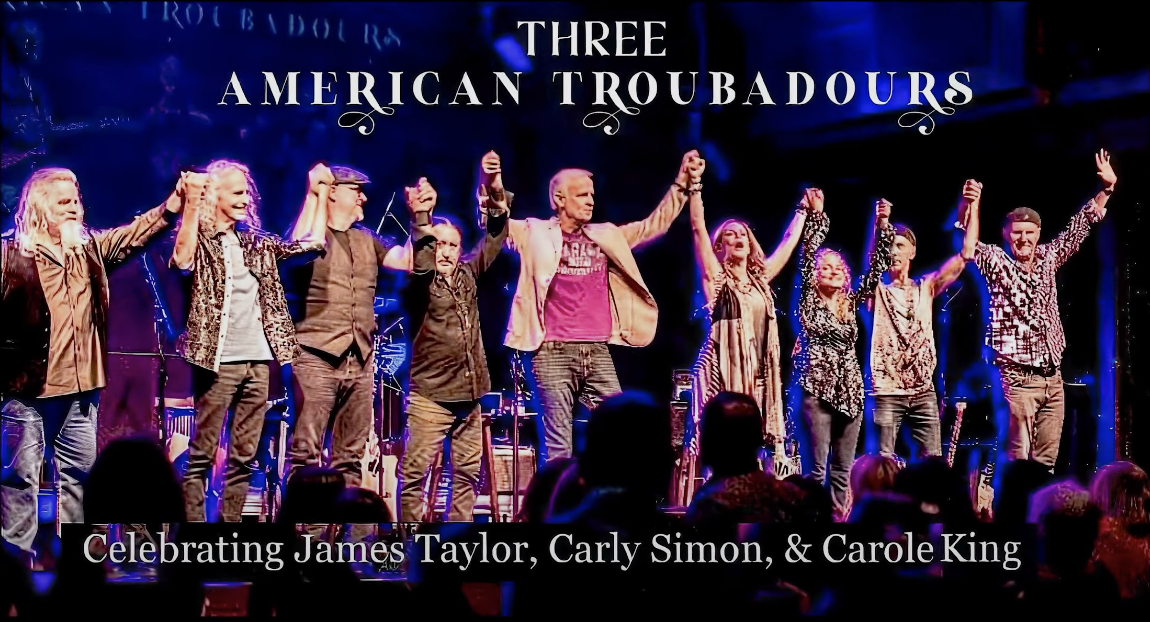 Three American Troubadours: Celebrating Taylor, Simon & King